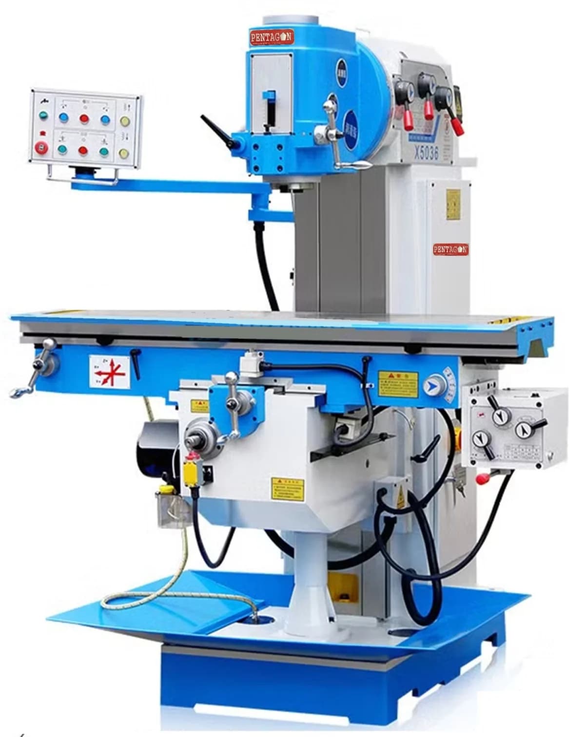 Vertical Knee type Heavy Duty Geared Head Milling Machine — image 1