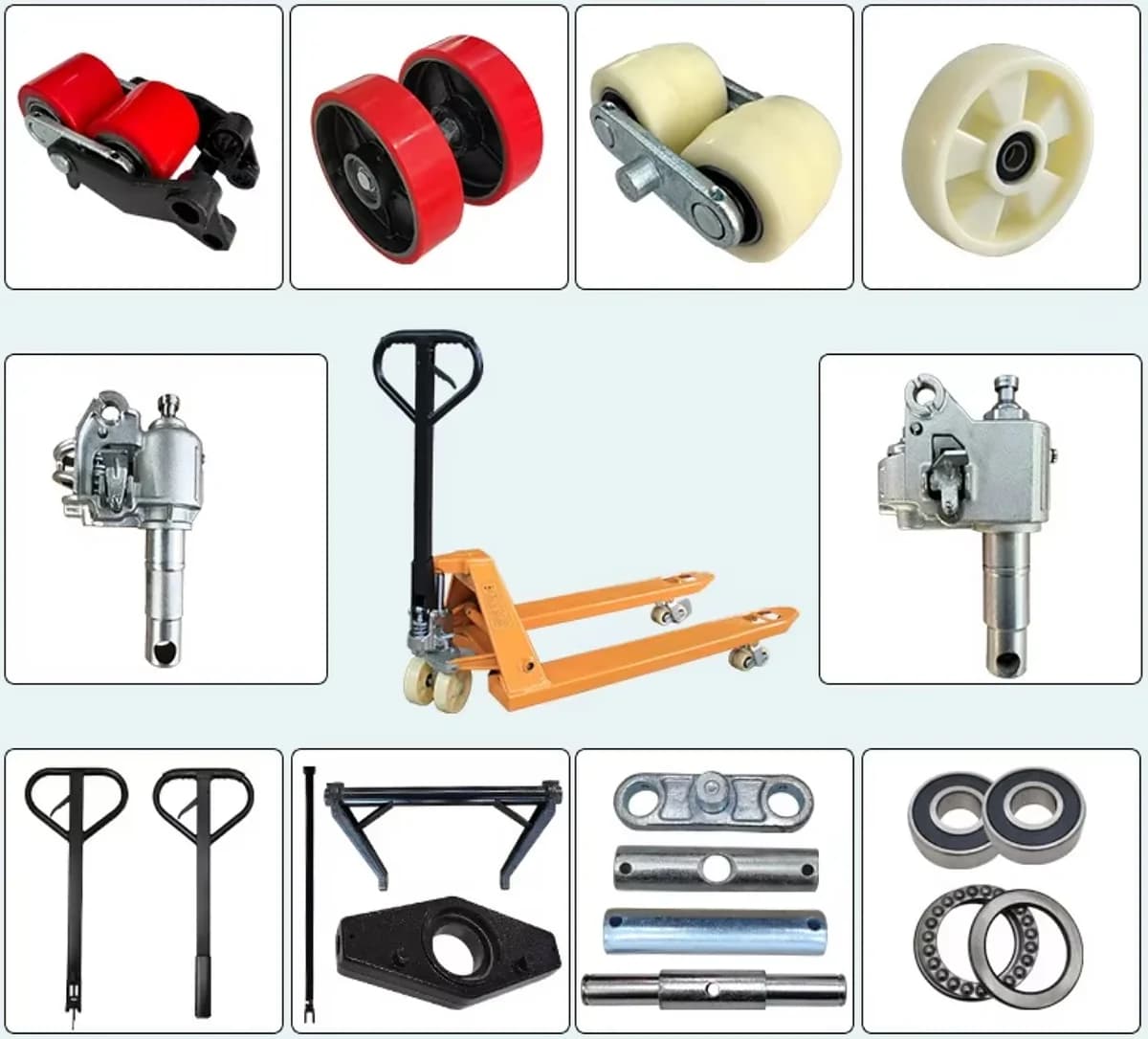 Front Driving Wheel Set for Hydraulic Hand Pallet Truck — image 6