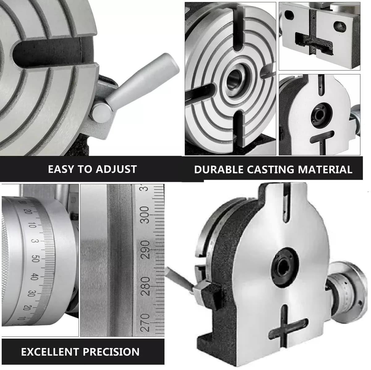 Precision H/V Rotary Table TSL Series for Milling & Indexing Applications — image 10