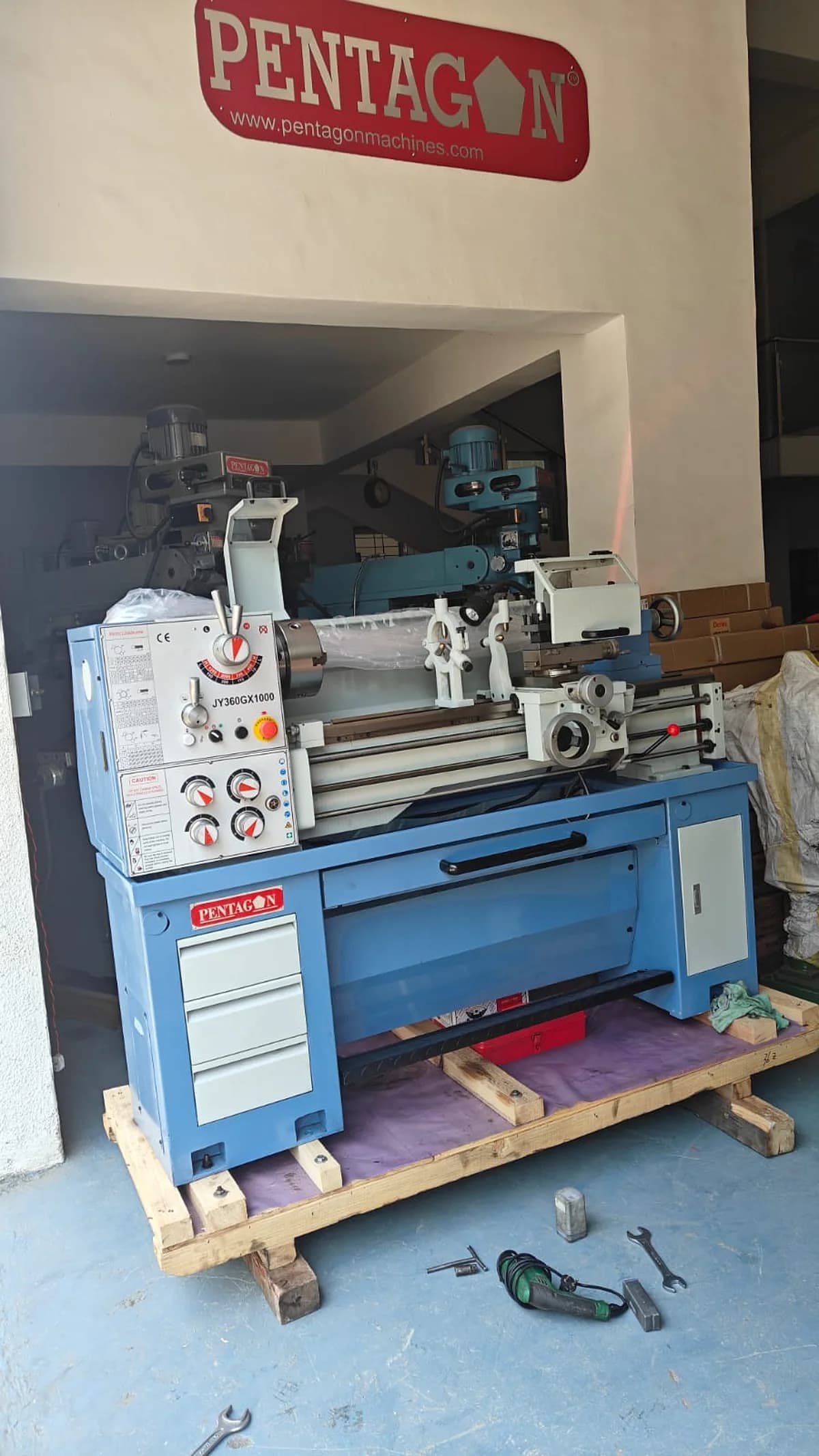 All Geared High Speed High Precision Lathe Machine Model JY360GX1000 — image 6