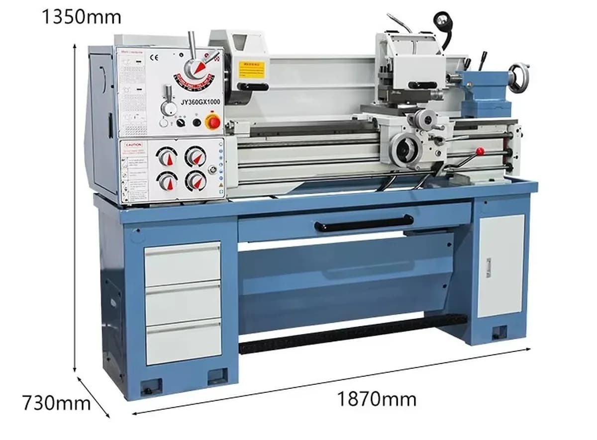 All Geared High Speed High Precision Lathe Machine Model JY360GX1000 — image 8