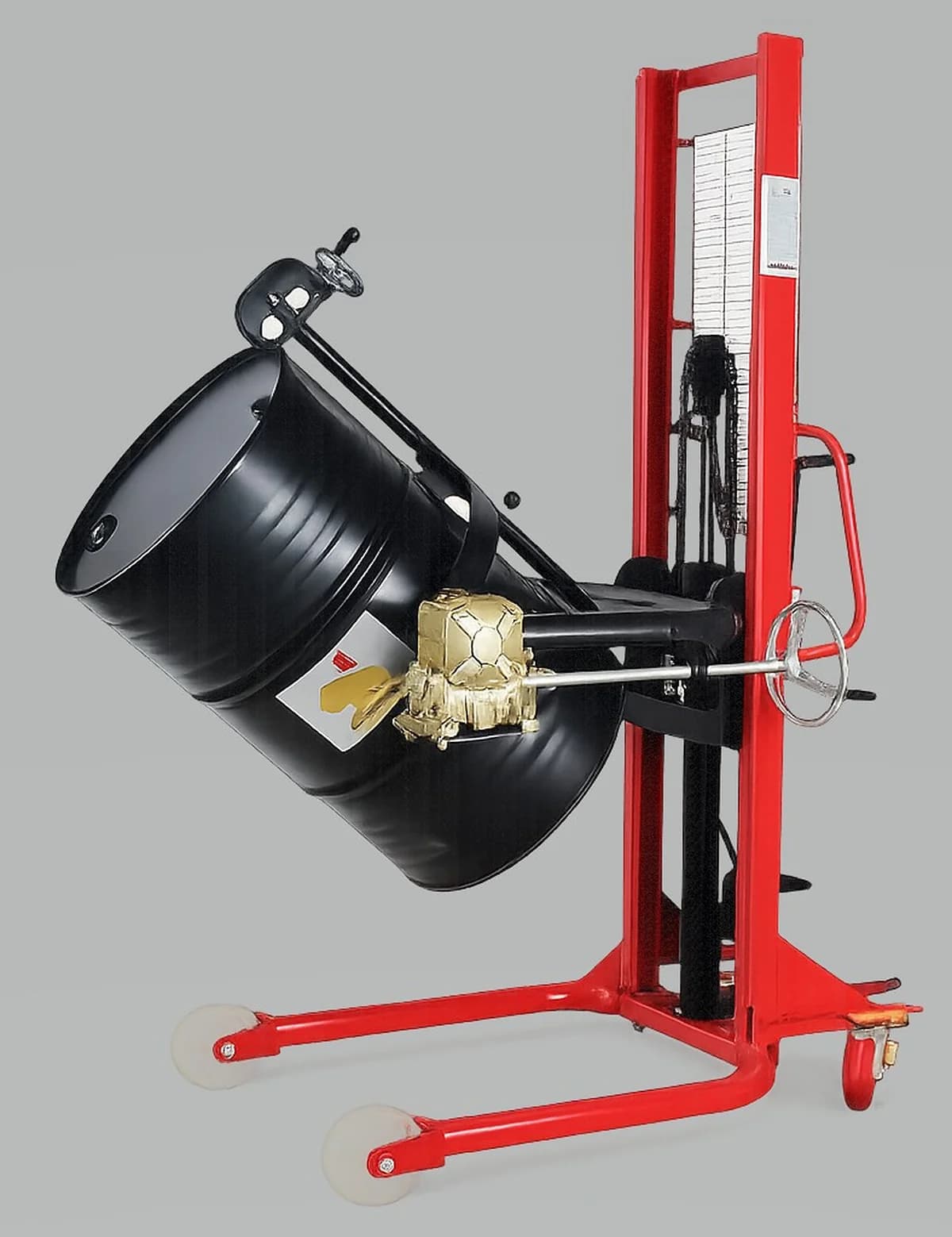 Manual Drum Lifter Stacker for Industrial Drum Handling — image 6