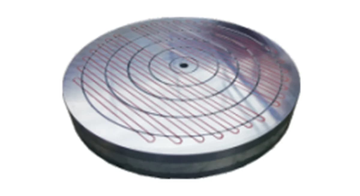 Industrial Electromagnetic Round Chuck with Transverse Pole Configuration — image 1