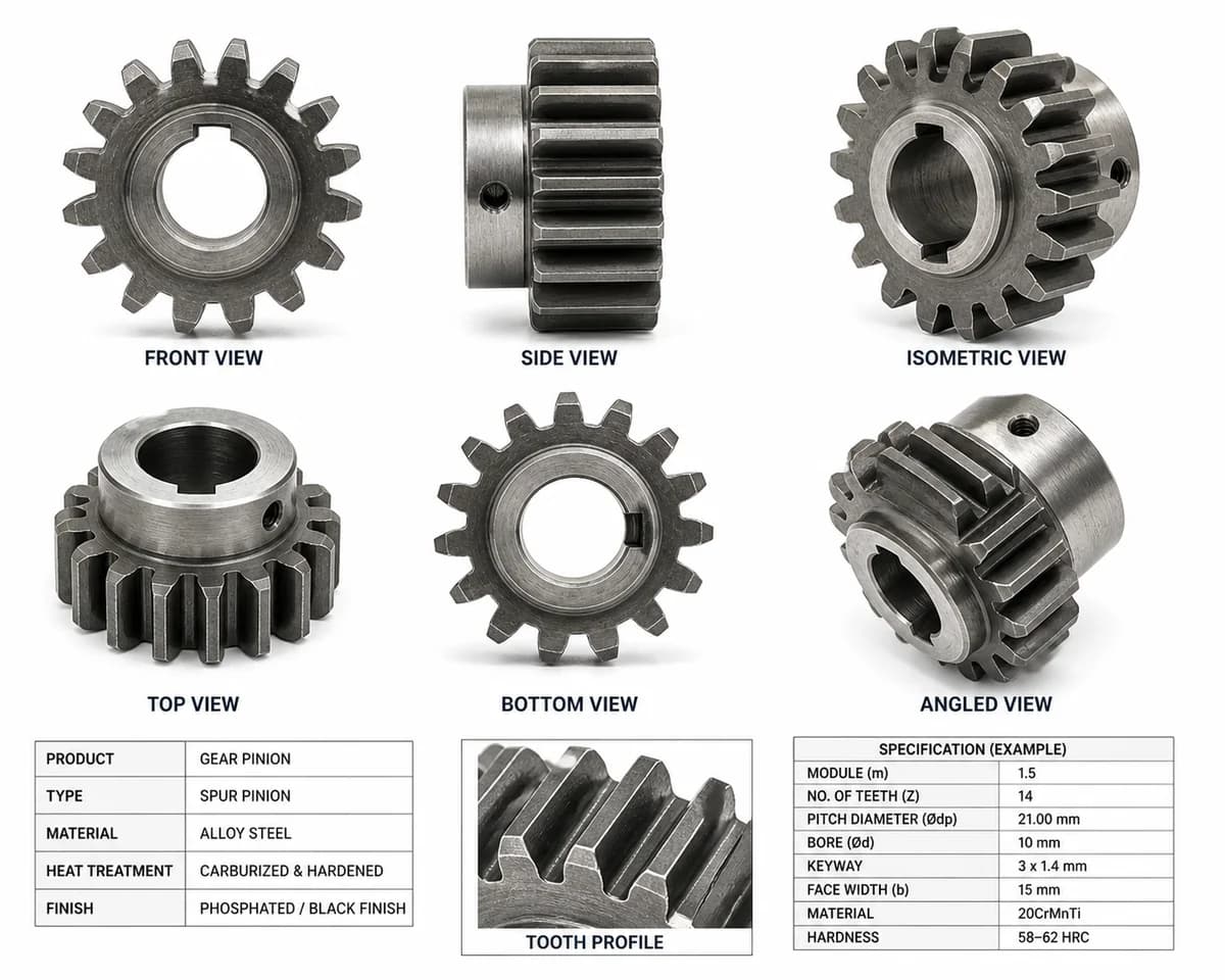 GEAR PINION — image 1