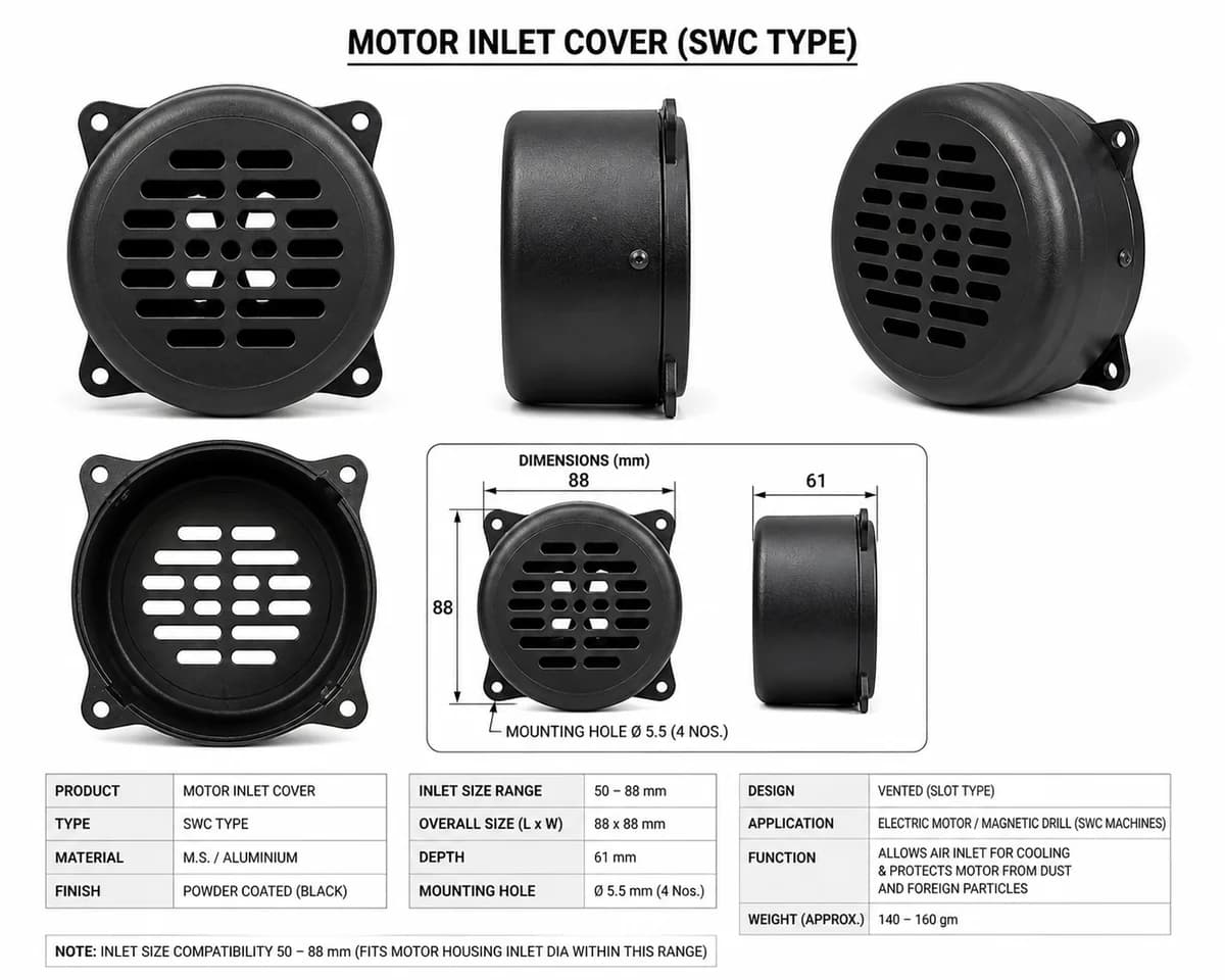 MOTOR INLET COVER — image 1