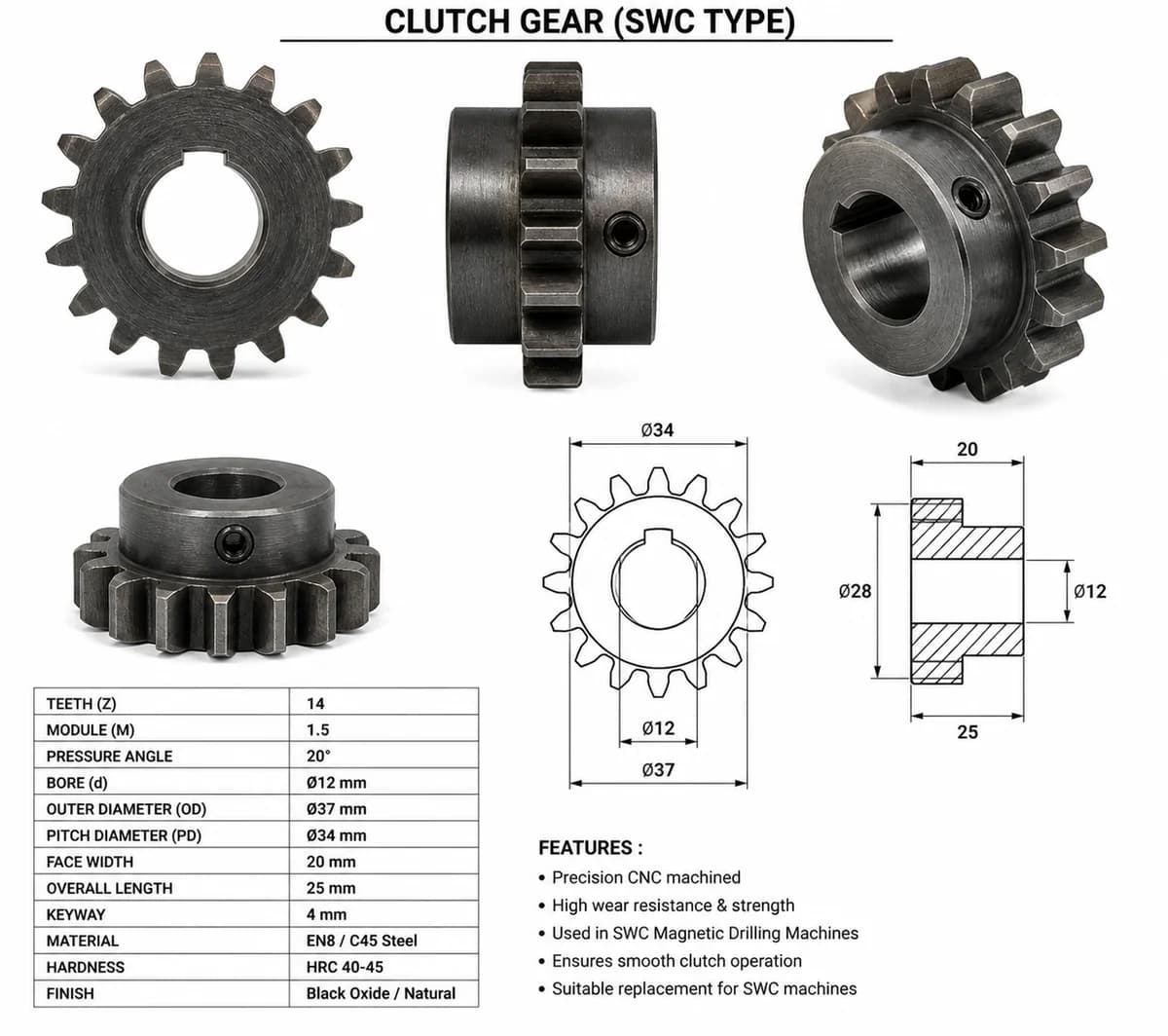 CLUTCH GEAR — image 1