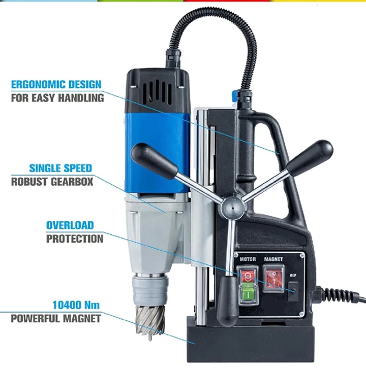 Toolvisor Magnetic Drill Machine Model TV.40 — image 12