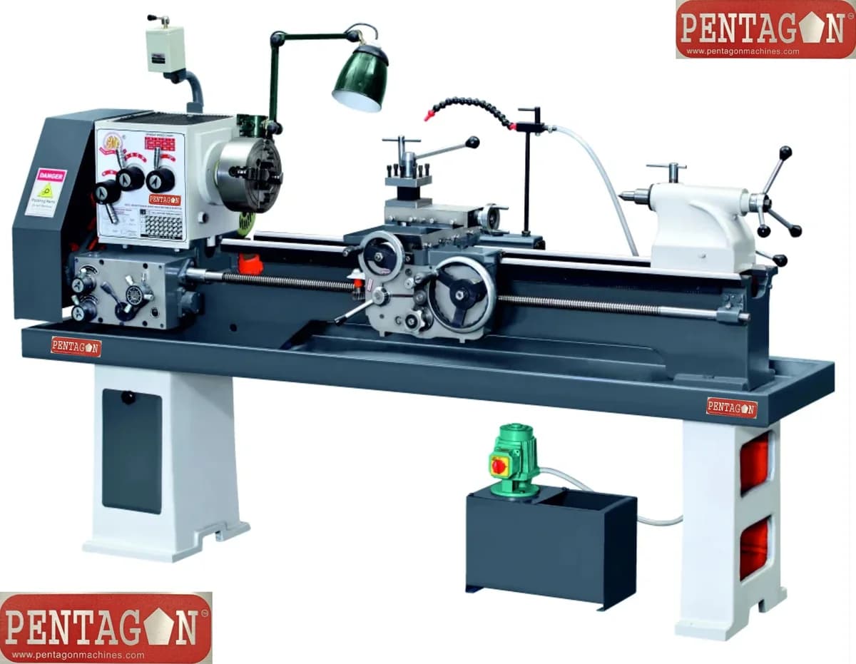 LIGHT Duty Belt Driven Lathe model 1370/4'6" — image 8