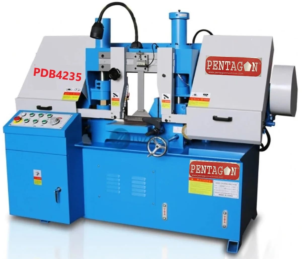 Semi Automatic Double Column Metal Cutting Hydraulic Bandsaw Machine PDB- Series — image 9