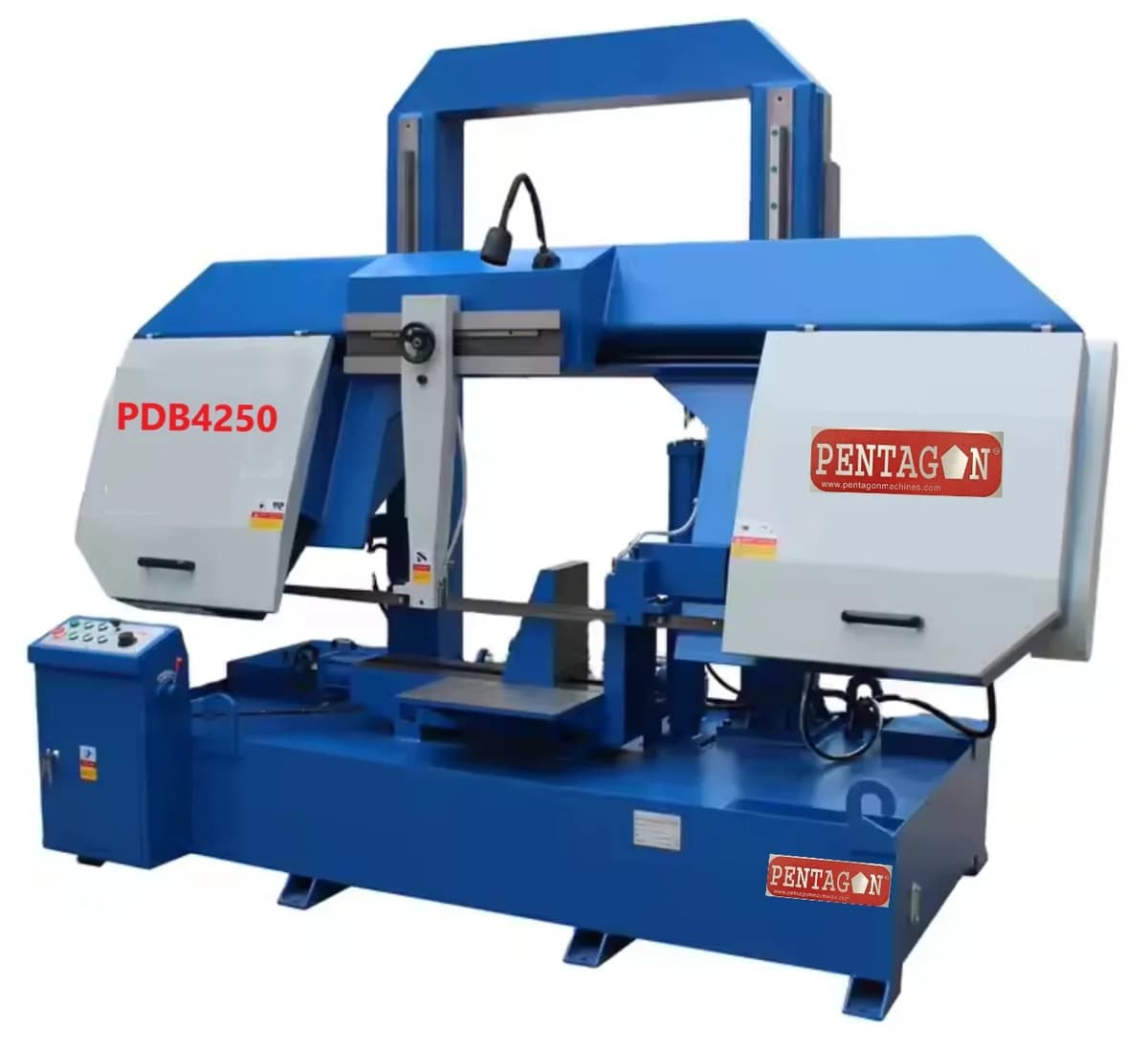Semi Automatic Double Column Metal Cutting Hydraulic Bandsaw Machine PDB- Series — image 11
