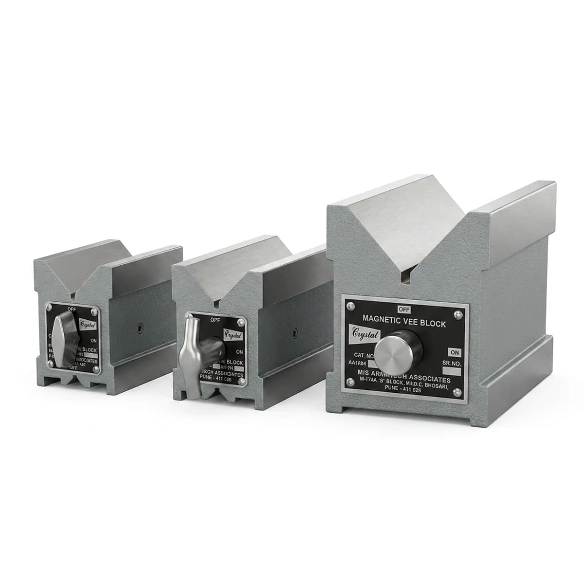 Crystal Magnetic V Block Set — image 2