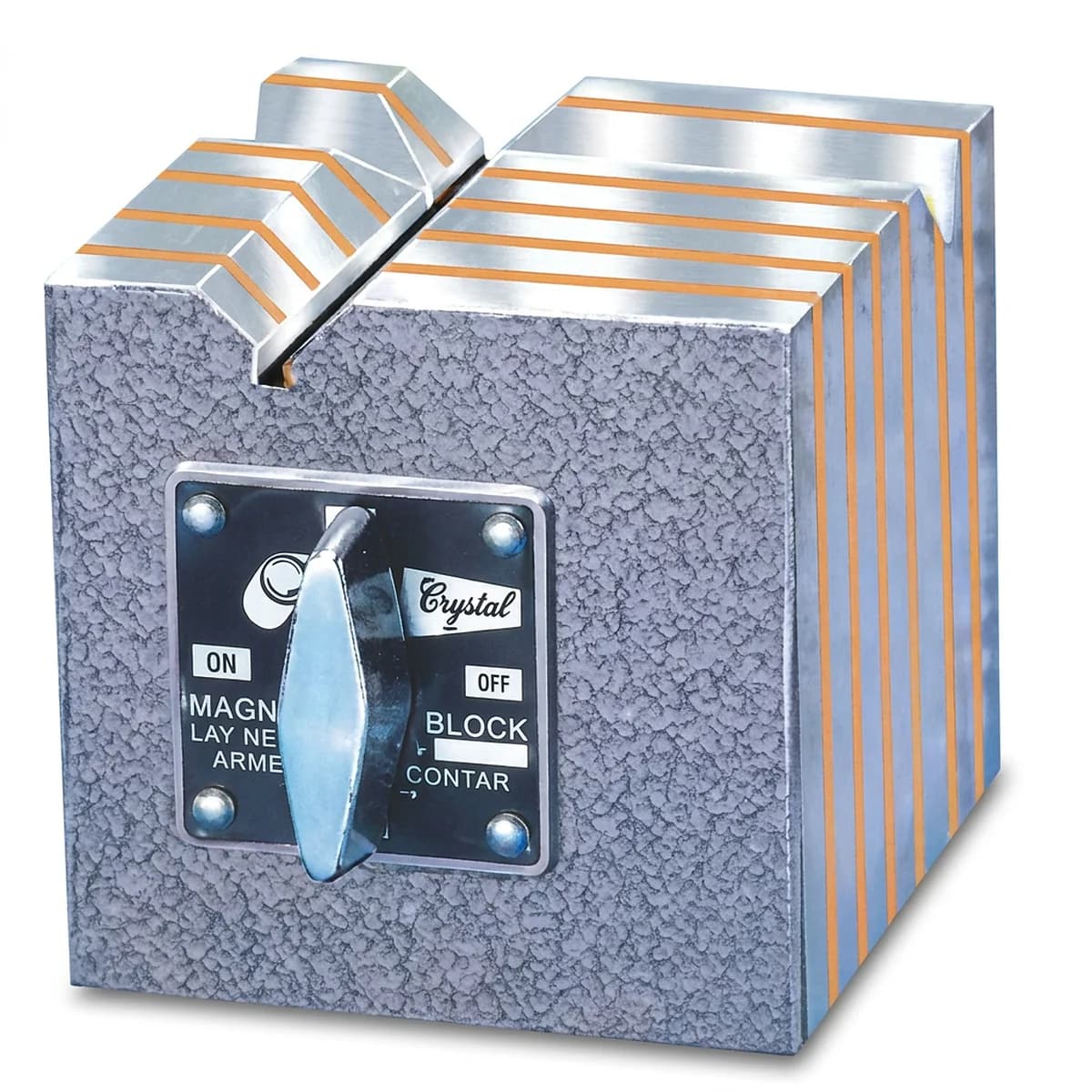 Crystal Magnetic V Block With Two Vee — image 4