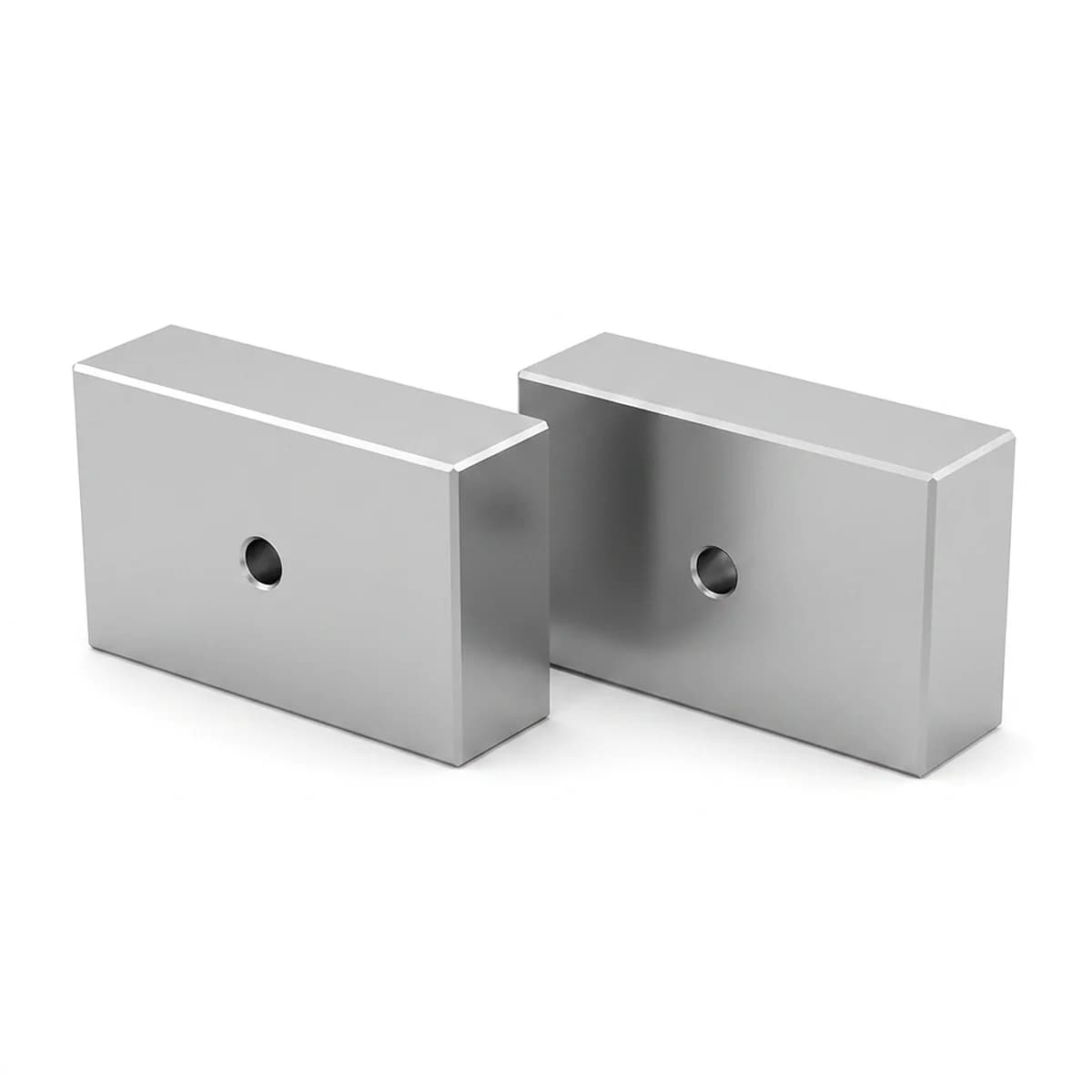 Crystal 1-2-3 Block with One Hole for Industrial & Workshop Use — image 1