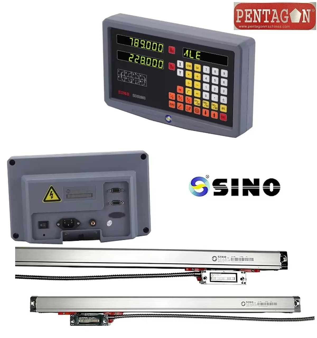 Linear Encoder Sensor for Optical Glass Linear Scale DRO System — image 2