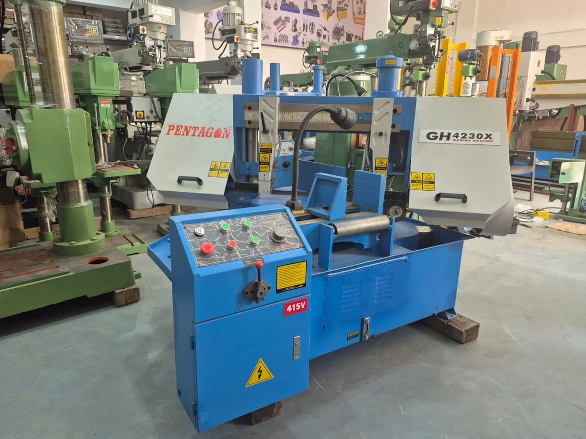 PENTAGON Hydraulic Double Column Rotary angle (45°/60°) Bandsaw Machine — image 19